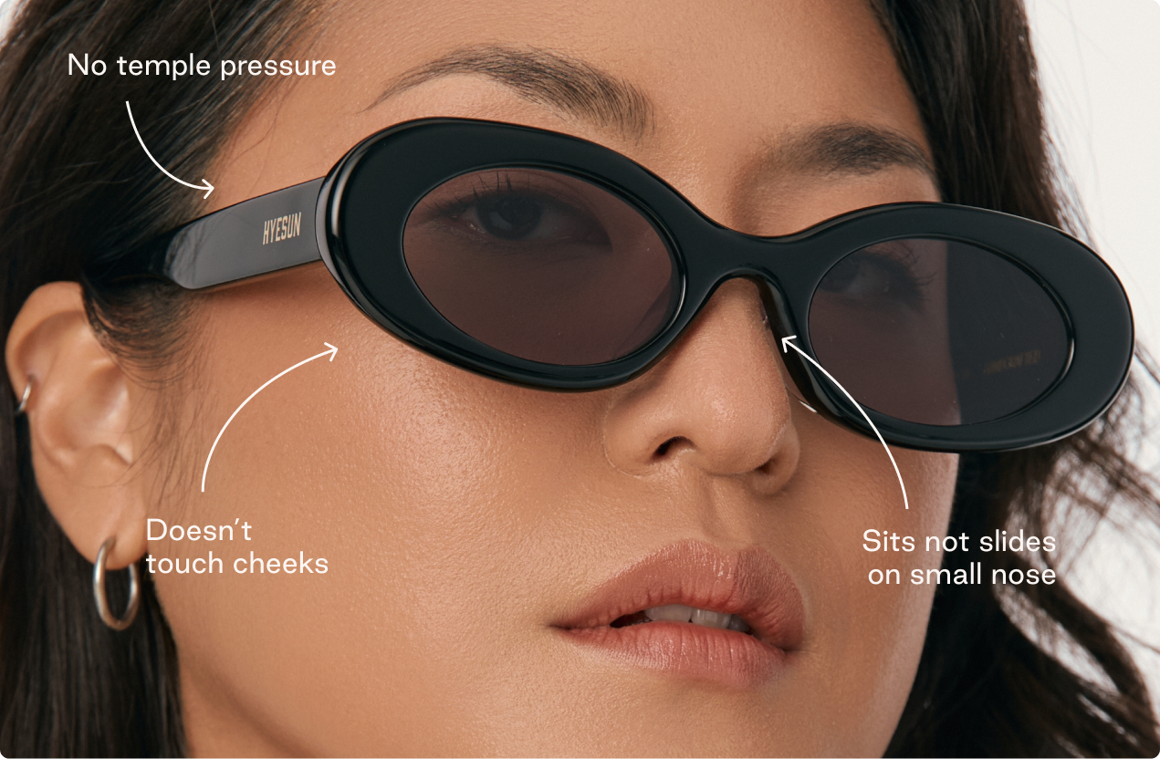 How to tell if you have a low nose bridge